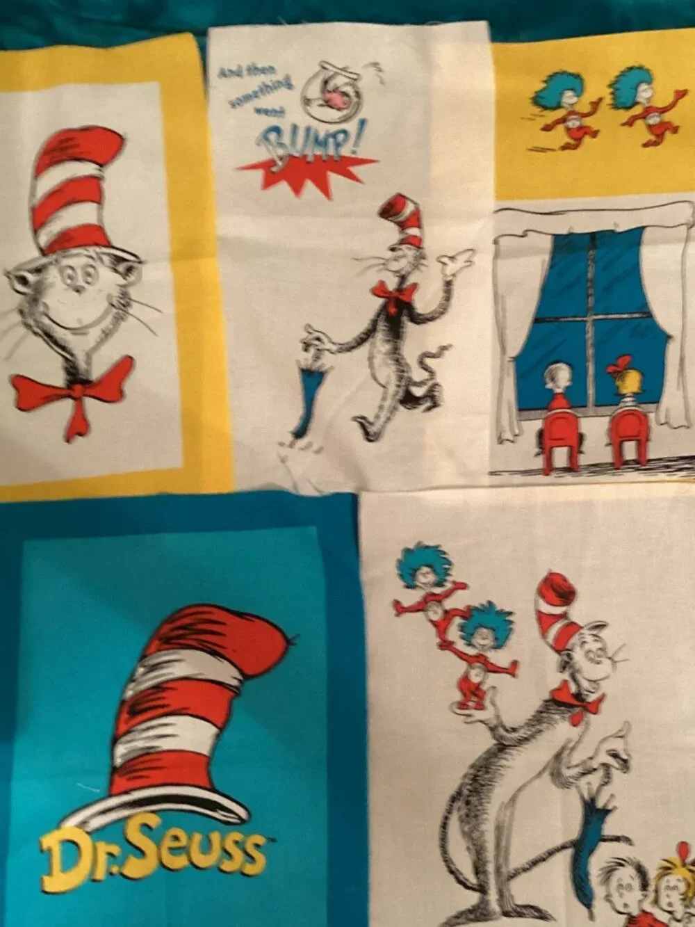 Dr. Suess 'Cat in the Hat' Pattern & Fabric
